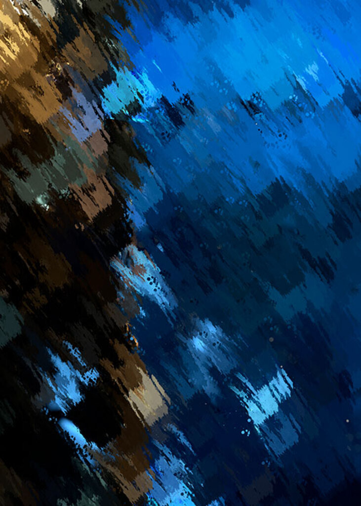 Quadro Blue Forest por Uliana Dmitrieva -  CATEGORIAS