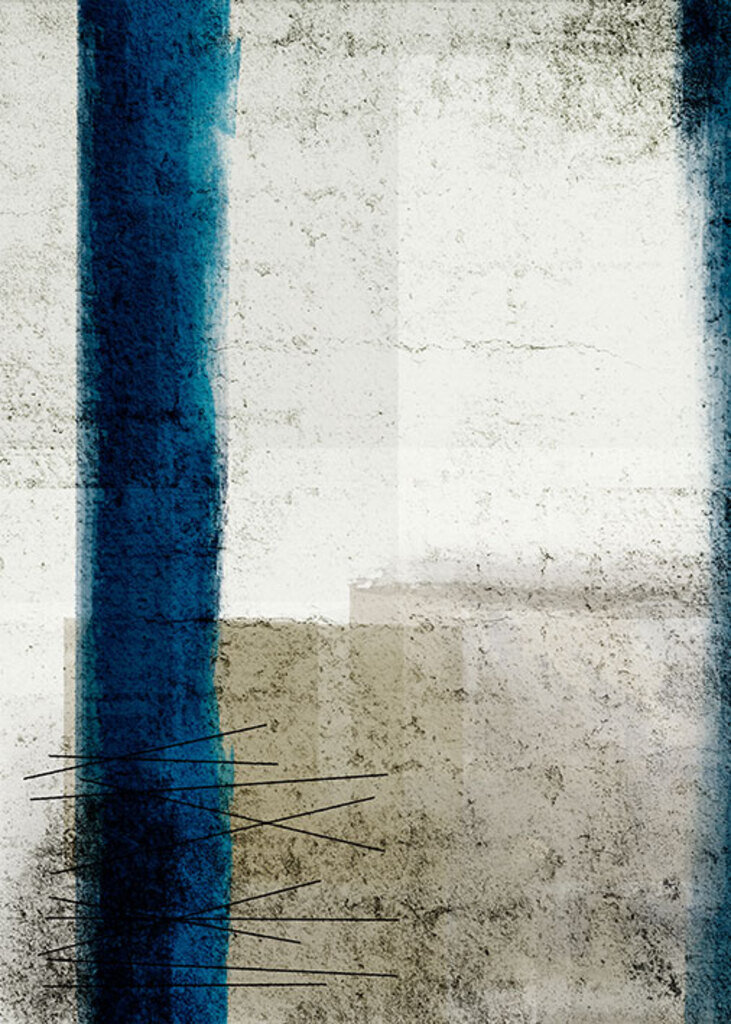 Quadro Blue Stripe 2 por Mmaiaart -  CATEGORIAS