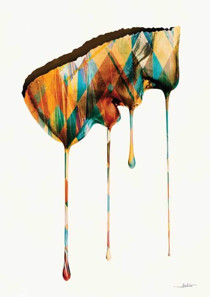Quadro Color Disintegration por Joel Santos -  CATEGORIAS
