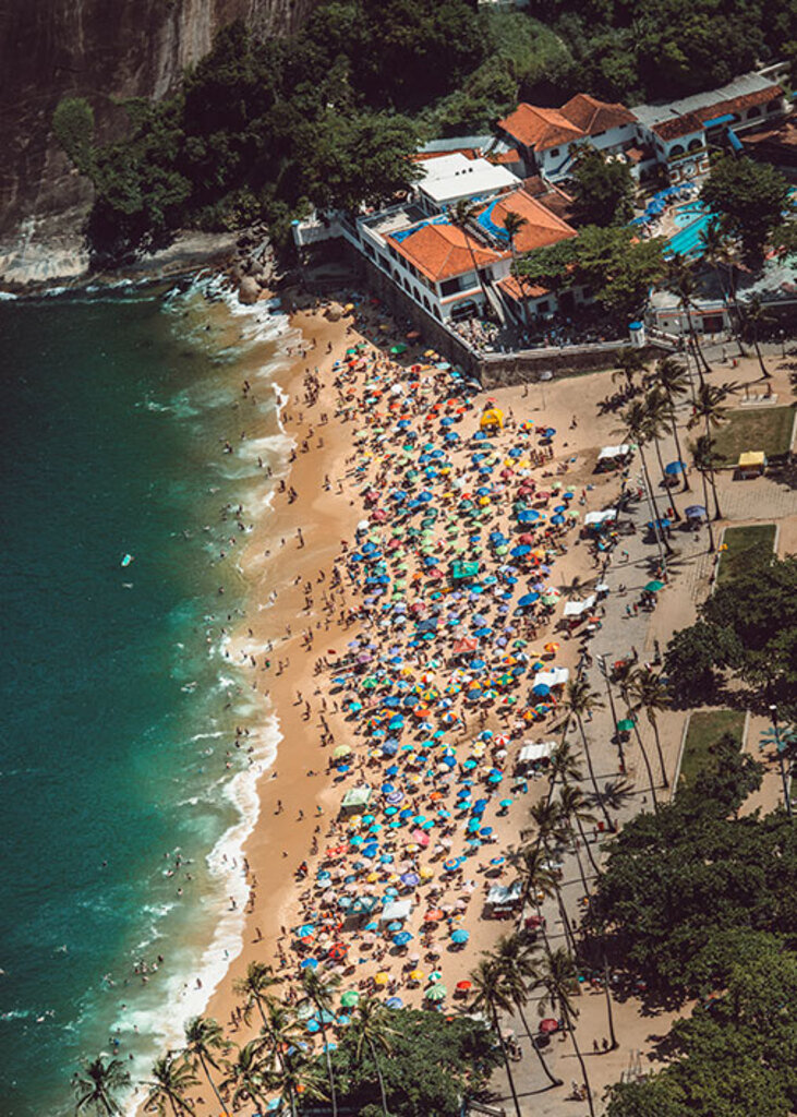 Quadro Domingo na Praia Vermelha por HitTheRoadFred -  CATEGORIAS