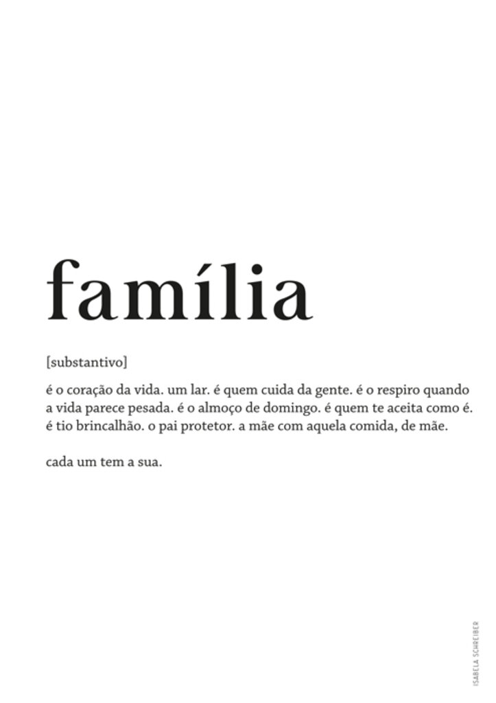 Quadro e poster Família Significado / Definição [substantivo] - Quadrorama