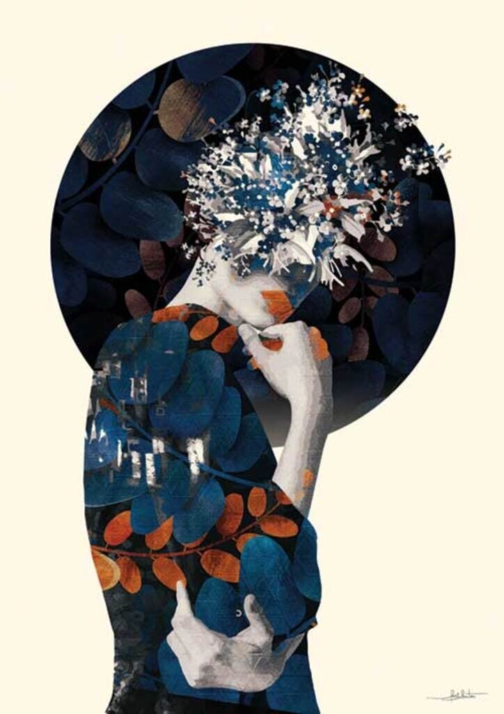 Quadro Flowers in thoughts I por Joel Santos -  CATEGORIAS