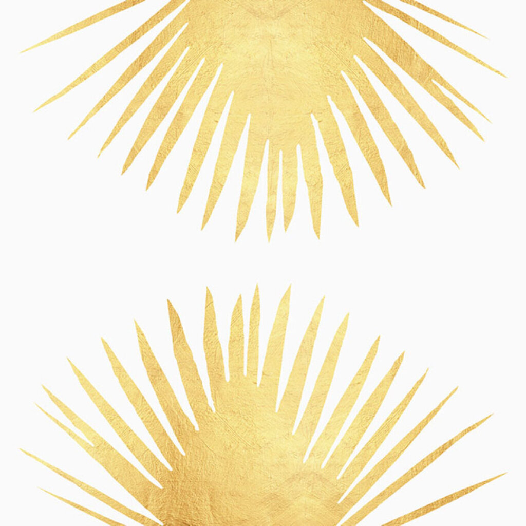 Quadro Folha dourada VII por Vitor Costa -  CATEGORIAS