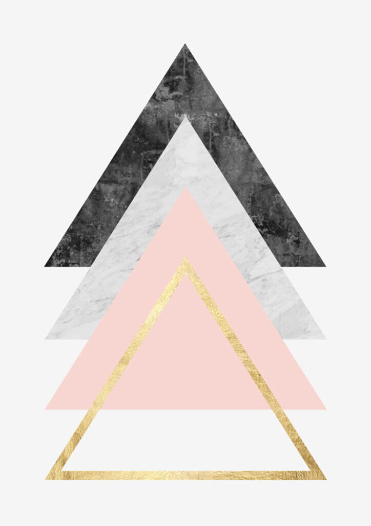 Quadro Geometria Triangular I por Vitor Costa -  CATEGORIAS