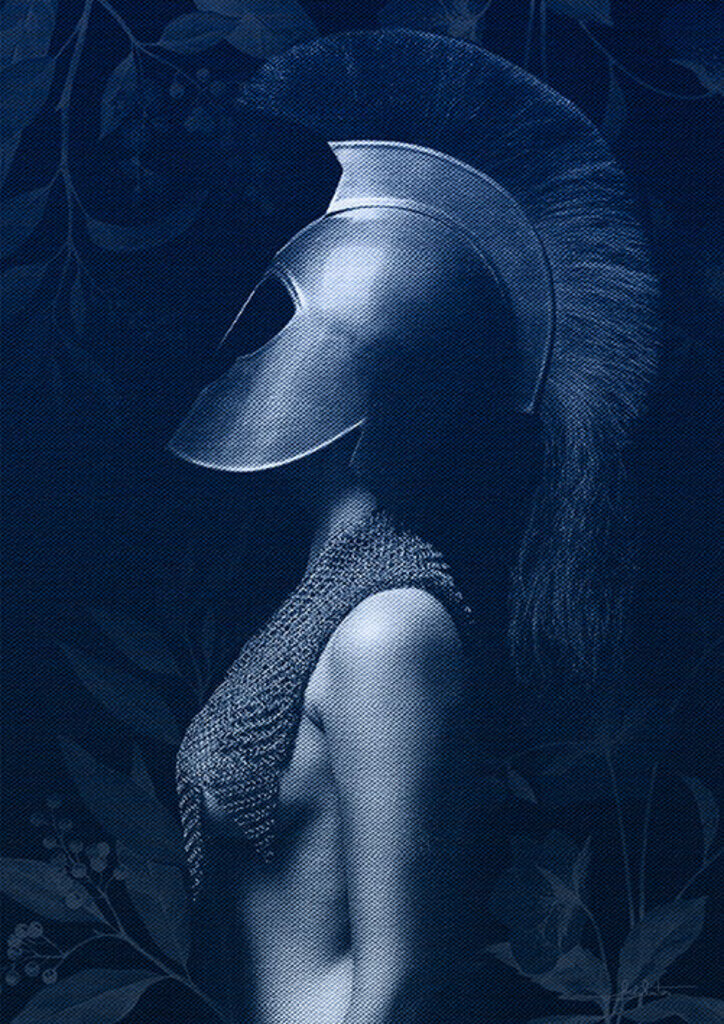 Quadro Girl Gladiador por Joel Santos -  CATEGORIAS