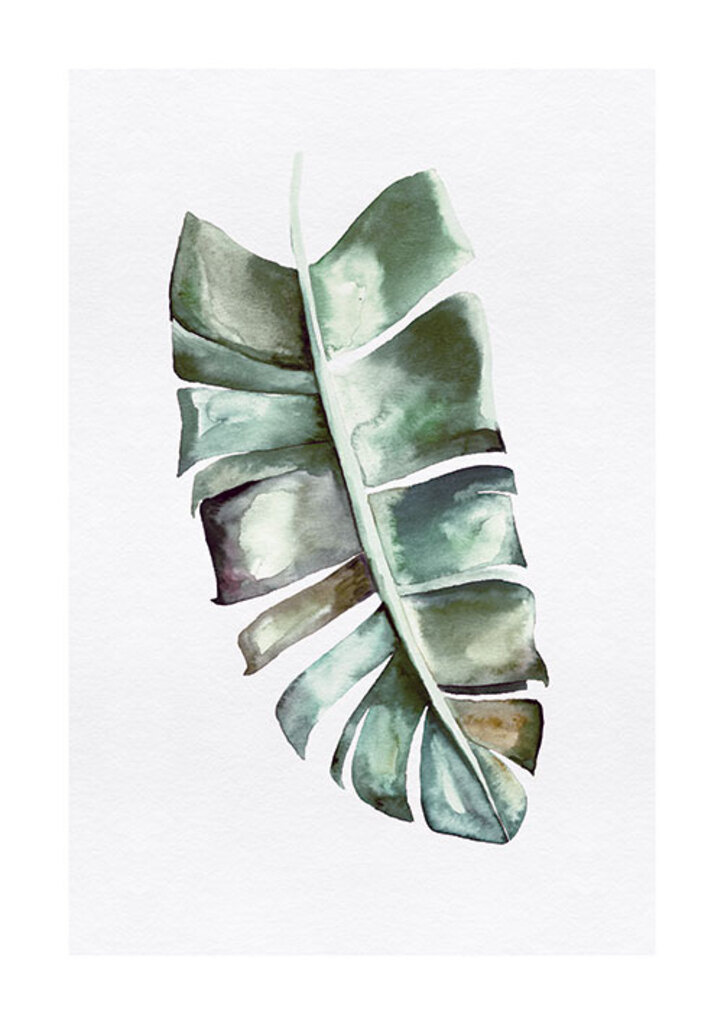 Quadro Green Leaf I por Elli Arts -  CATEGORIAS