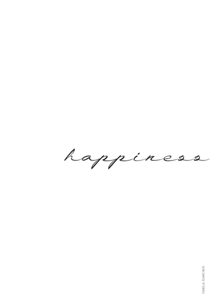 Quadro Happiness por Isabela Schreiber -  CATEGORIAS