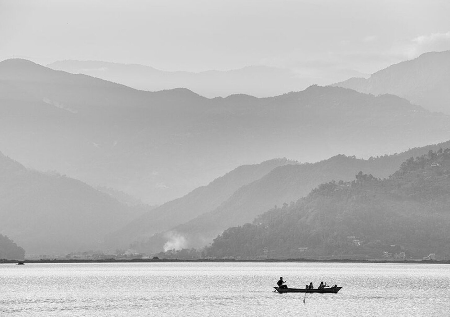 Quadro Lake Pokhara 2 por Felipe Hoffmann -  CATEGORIAS