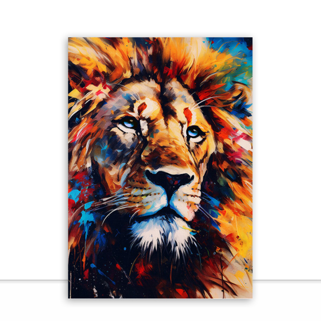 Quadro Old Lion por Renato Muniz -  CATEGORIAS
