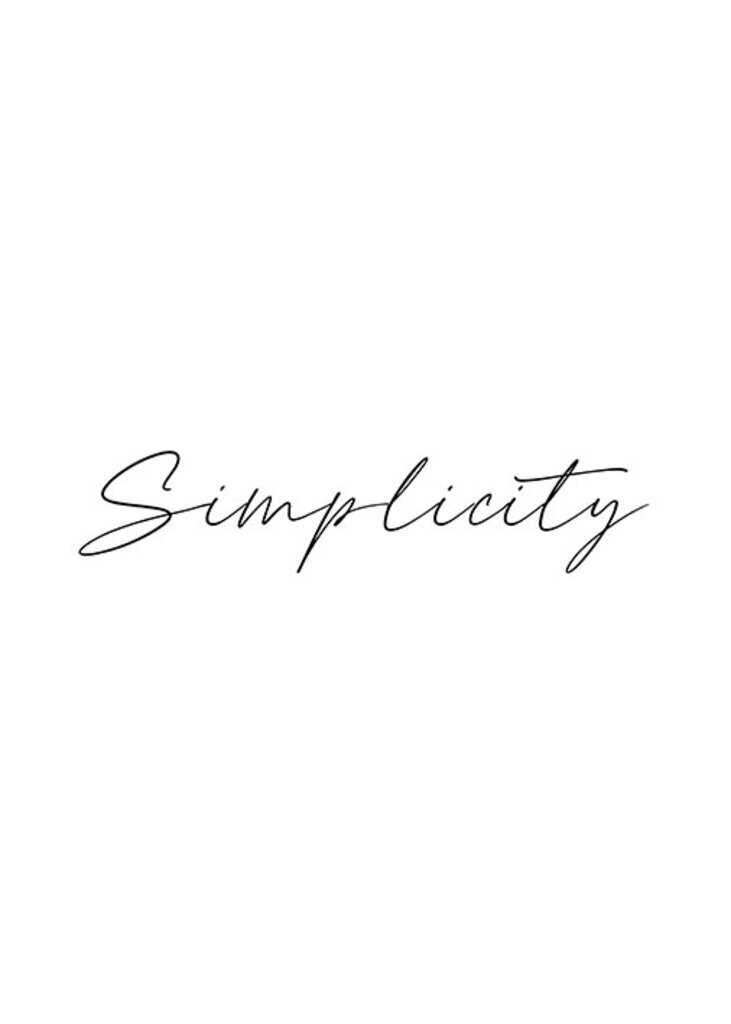 Quadro Simplicity 2 por Renato Muniz -  CATEGORIAS