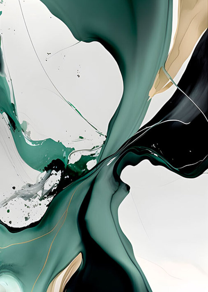 Quadro Splash Green 1 por Ajw -  CATEGORIAS