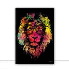 Lion Multicolours por Joel Santos