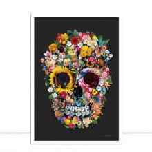 Skull Flowers III por Joel Santos