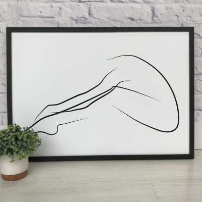 Quadro The Body por Martina Pavlova - 42x60cm