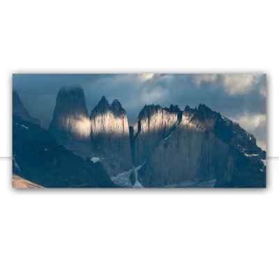 Composição de 2 quadros Sol nas montanhas -  AMBIENTES