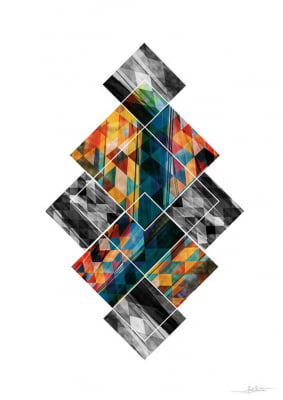 Geometrico Colours I por Joel Santos