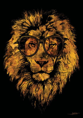Lion Gold por Joel Santos