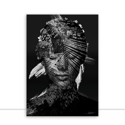 One Woman Flower II Black por Joel Santos -  CATEGORIAS