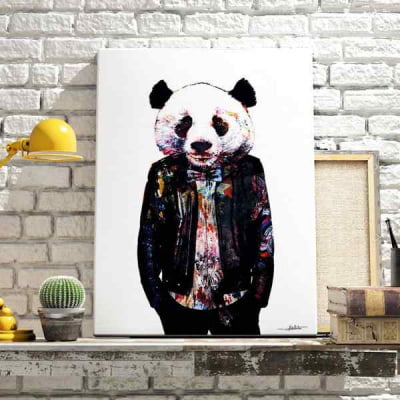 Quadro Panda Style por Joel Santos