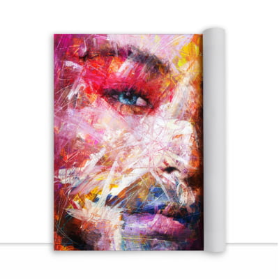 Quadro Abstract face por Renato Muniz -  CATEGORIAS