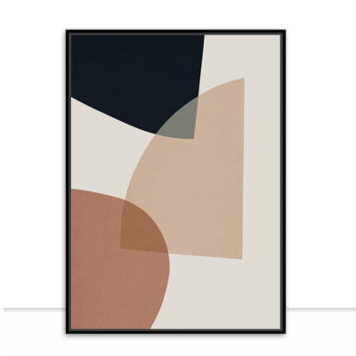 Quadro Abstrato colagem e minimalista 06 por Vitor Costa -  CATEGORIAS