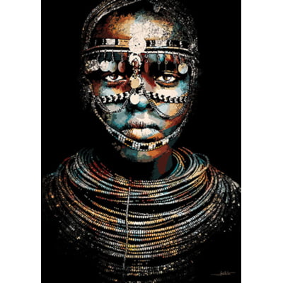 Quadro African Colours I por Joel Santos -  CATEGORIAS