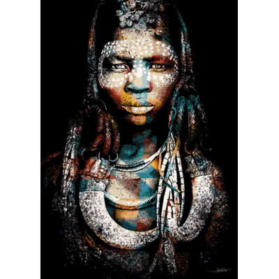 Quadro African Colours V por Joel Santos