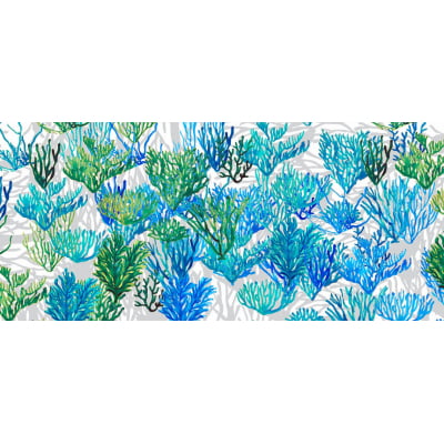 Quadro Algas azuis e verdes por Sussu e Juju
