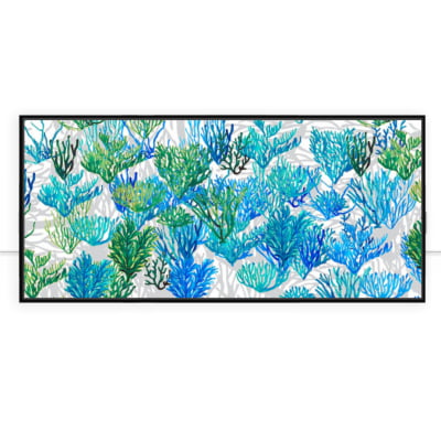 Quadro Algas azuis e verdes por Sussu e Juju -  CATEGORIAS