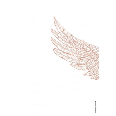 Quadro Angel rose 01 por Isabela Schreiber