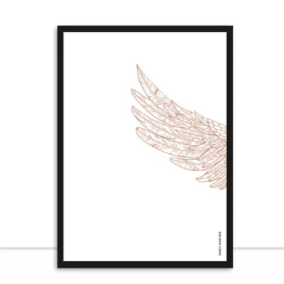 Quadro Angel rose 01 por Isabela Schreiber -  CATEGORIAS