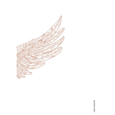 Quadro Angel rose 02 por Isabela Schreiber
