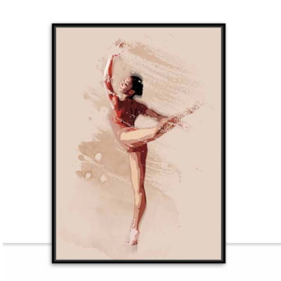 Quadro Ballet Beige por Joel Santos -  CATEGORIAS