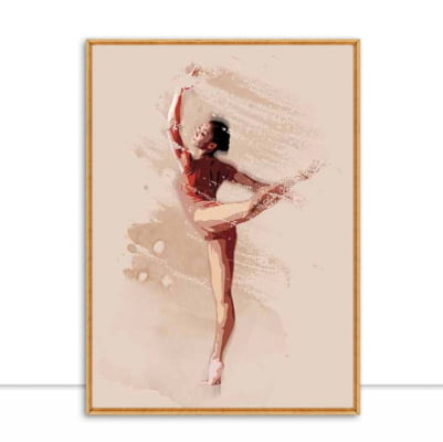 Quadro Ballet Beige por Joel Santos -  CATEGORIAS