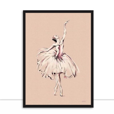 Quadro Ballet Dancer I Color por Joel Santos -  CATEGORIAS