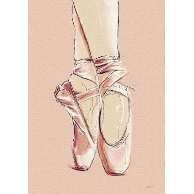 Quadro Ballet Dancer II Color por Joel Santos