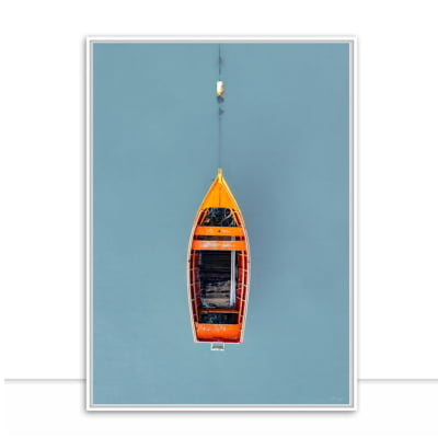 Quadro Barco Laranja por Gleison Jayme -  CATEGORIAS