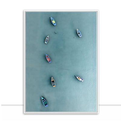 Quadro Barcos Ancorados por Gleison Jayme -  CATEGORIAS
