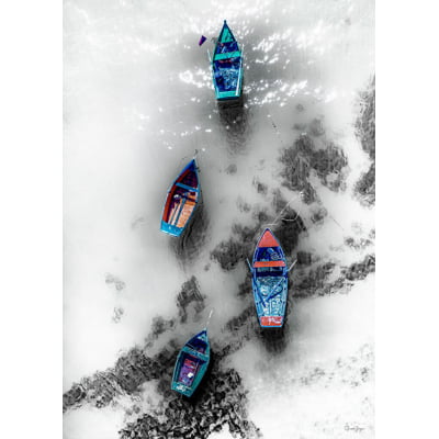 Quadro Barcos Porto Belo por Gleison Jayme