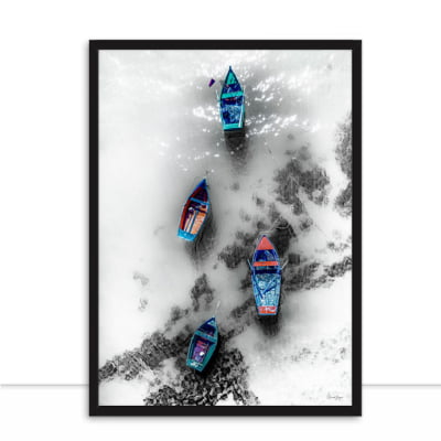 Quadro Barcos Porto Belo por Gleison Jayme -  CATEGORIAS