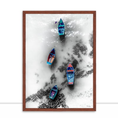 Quadro Barcos Porto Belo por Gleison Jayme -  CATEGORIAS