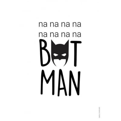 Quadro Batman 1 por Isabela Schreiber