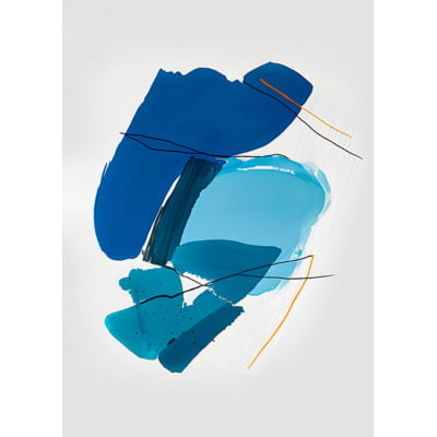 Quadro Blu Blue 1 por Ajw -  CATEGORIAS