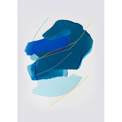 Quadro Blu Blue 2 por AJW -  CATEGORIAS