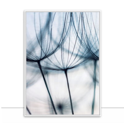 Quadro Blue Dandelion Tríptico 1 3 por Juliana Bogo -  CATEGORIAS