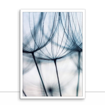 Quadro Blue Dandelion Tríptico 1 3 por Juliana Bogo -  CATEGORIAS