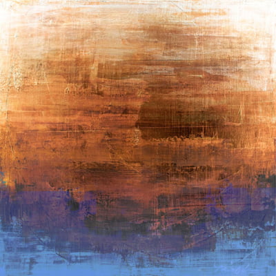 Quadro Blue Orange Sea por Mmaiaart -  CATEGORIAS