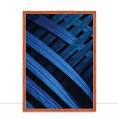 Quadro Blue Plants II por Joel Santos -  CATEGORIAS