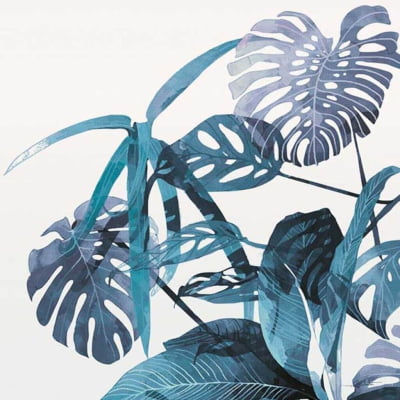 Quadro Blue Plants QV por Joel Santos