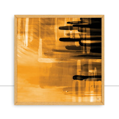 Quadro Blur Yellow II por Joel Santos -  CATEGORIAS